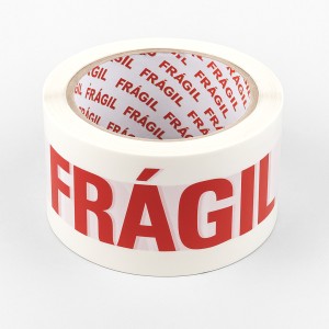 CORFIX CINTA DE EMBALAR FRAGIL 5mm x 100m REALES